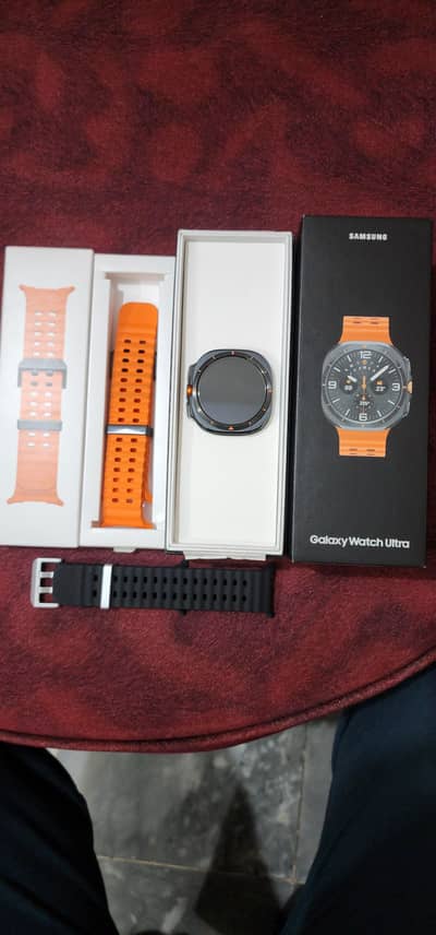 Samsung Galaxy Watch Ultra 2025 LTE with complete Box