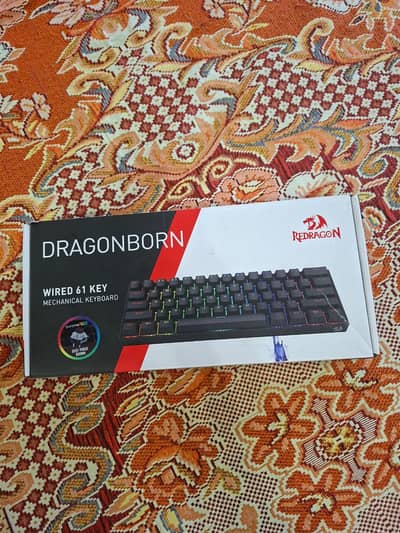 (Price Negotiable) Redragon K630RGB Mechanical Gaming Keyboard