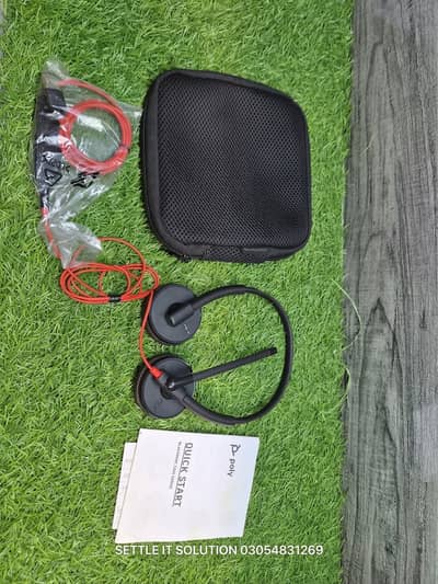 Plantronics Blackwire C3200 Wired Stereo Headset With Pouch