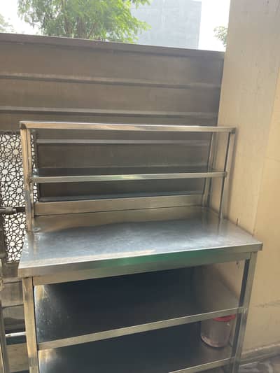 BBQ restaurant setup
