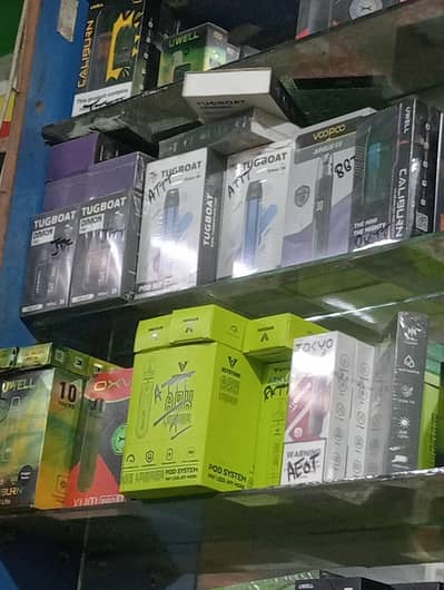 All pods available disposable and rifil