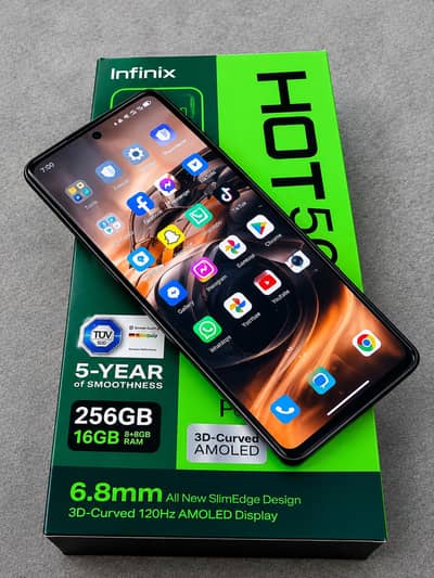 Infinix Hot 50 Pro Plus 8gb 256gb PTA exchange Note 14 256