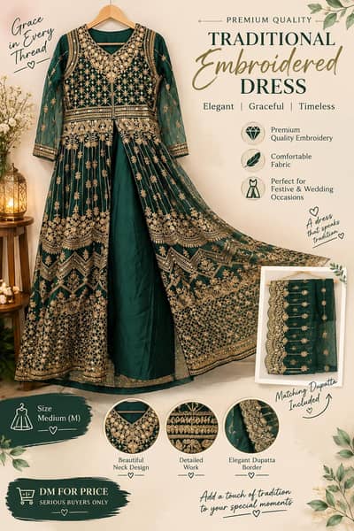 Wedding outfit/ Frock/ Fancy wear