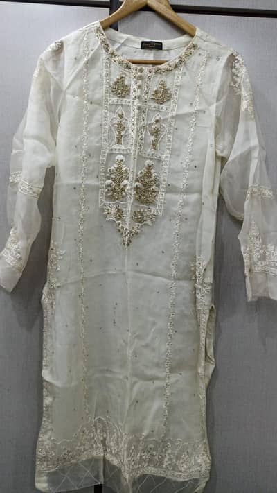 Beautiful White Nikah Dress for Sale  Agha Noor