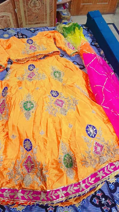 choli lehanga with dupata