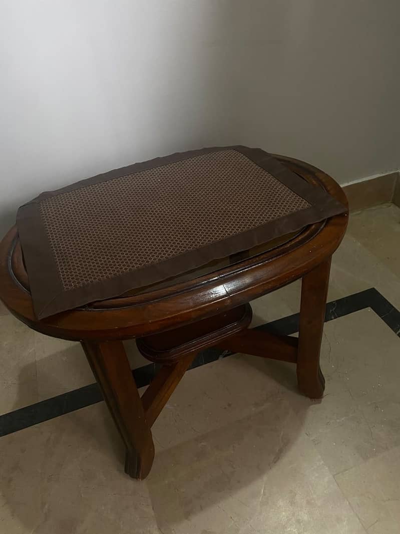 5 seater sofa set with table 2
