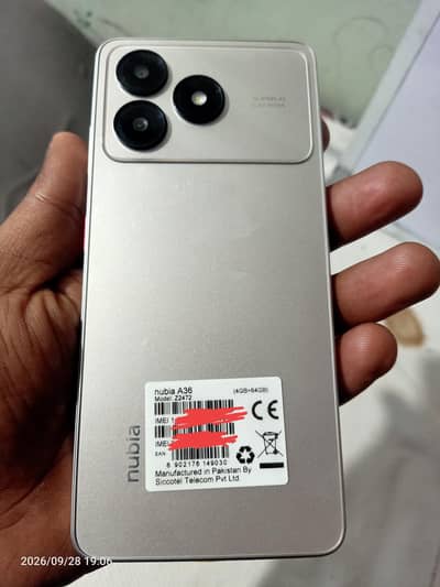 Nubia A36 4/64
