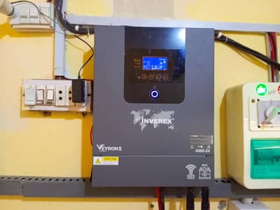 inverx inverter 4kw veyron + Daewoo 2 battery