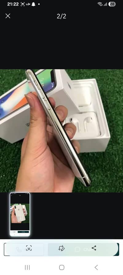 iphone x 256 GB my WhatsApp number 0335*46*25*198*