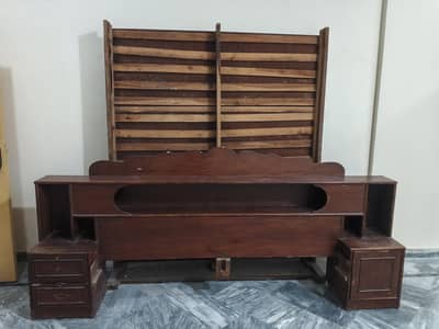 Wooden Style Old New Bed