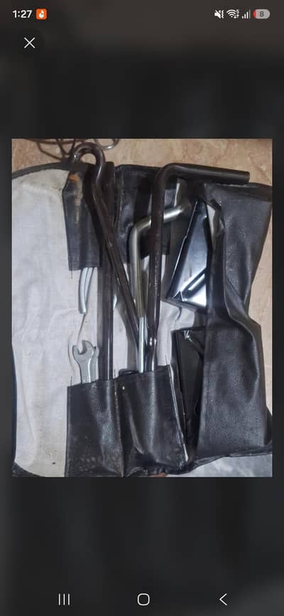 Toyota HiAce High Roof Original Tool Kit Bag / Emergency Tools Set