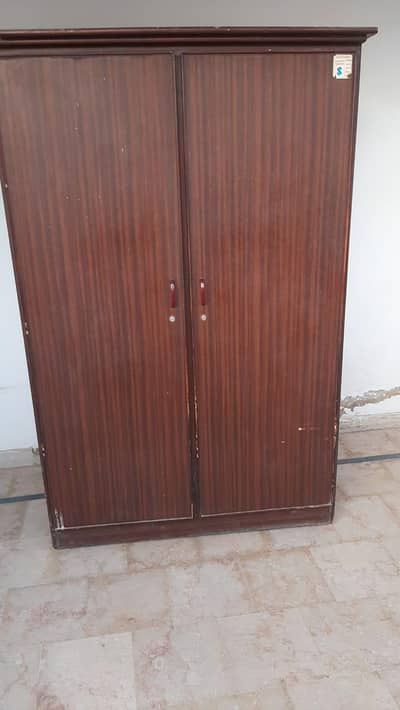 make to order 2 door wooden cupboard mint condition