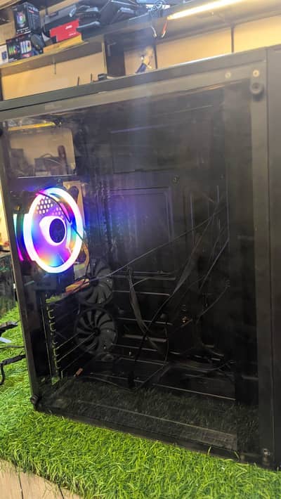 Gaming Case with 2 arbg fans