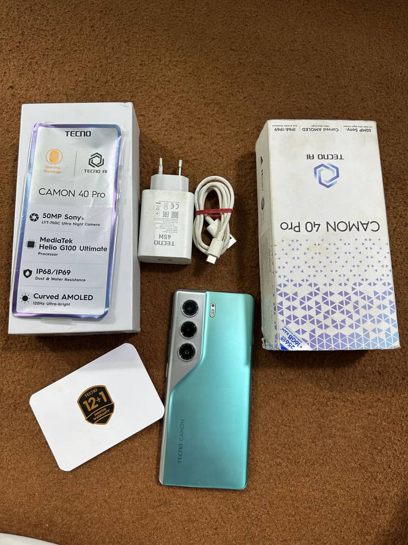Tecno CAMON 40 Pro 5