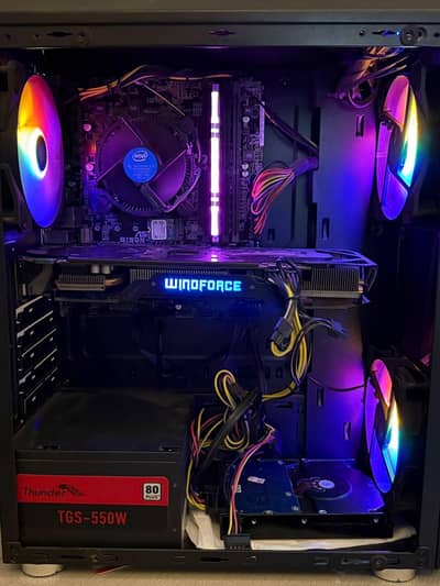 Gaming PC Setup/Core i5 6th Gen / Samsung Borderless LedbFull Setup