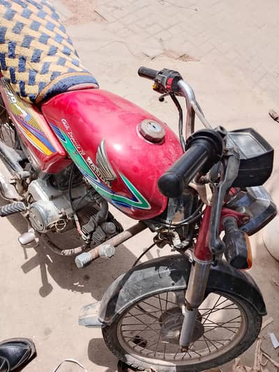 Red bike