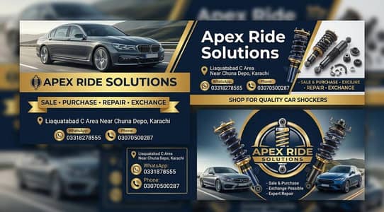 SHOCKERS REPAIR & EXCHANGE POSSIBILE AND NEW AND USED SHOCKERS