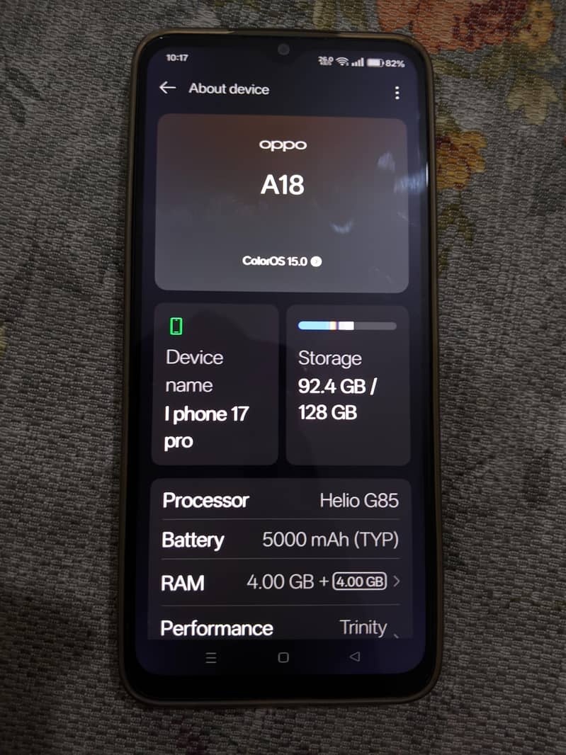 OPPO A18 6