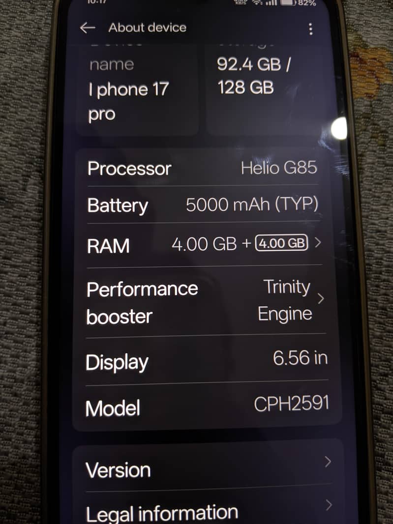 OPPO A18 7