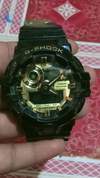Casio G-Shock GA-710GB-1A Black Gold | Module 5522 | 200M | Original