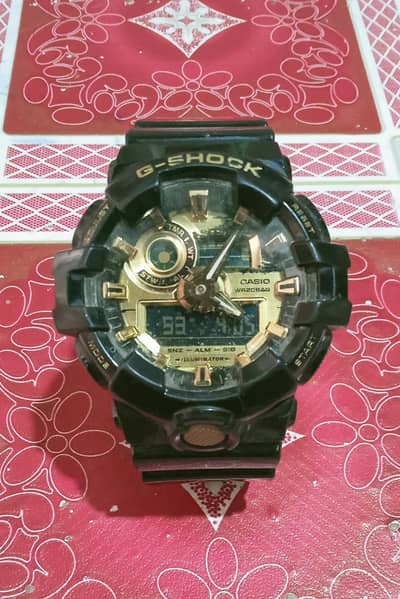 Casio G-Shock GA-710GB-1A Black Gold | Module 5522 | 200M | Original