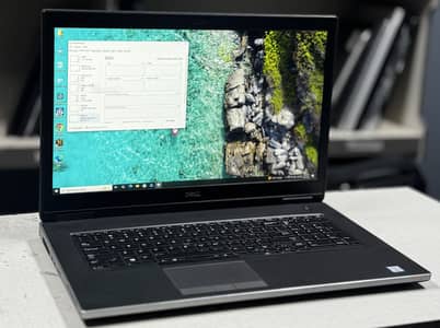DELL LATITUDE 7740 i7 9th 16 GB GRAPHICS CARD RTX 5000