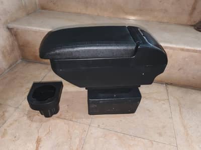 Universal Car Armrest Console Box with Storage and Cup Holder