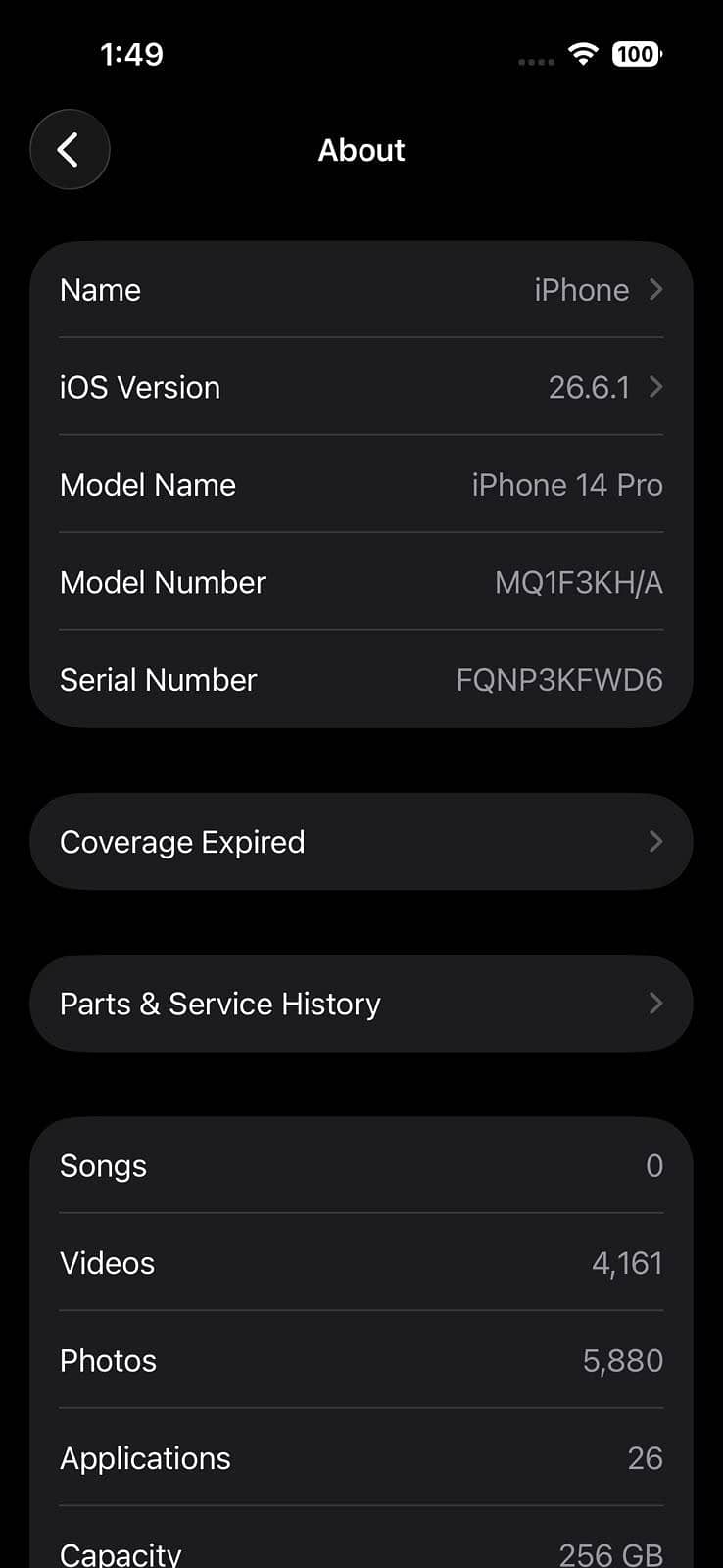 Apple iPhone 14 Pro 13