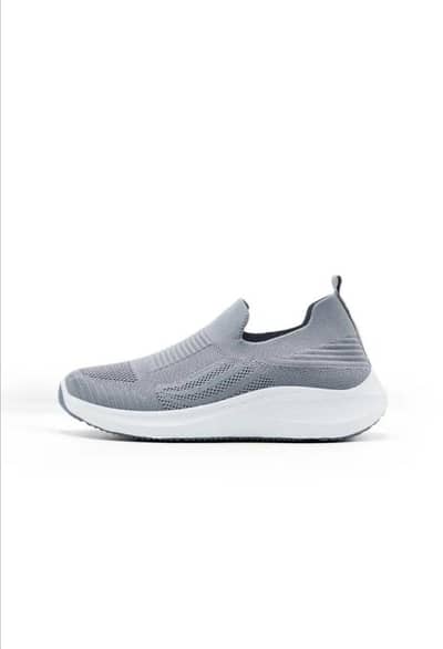 Grey shoes for man