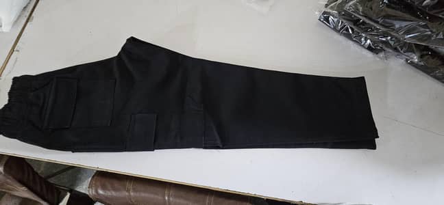 Export quality 6 pockets denim cargo trouser