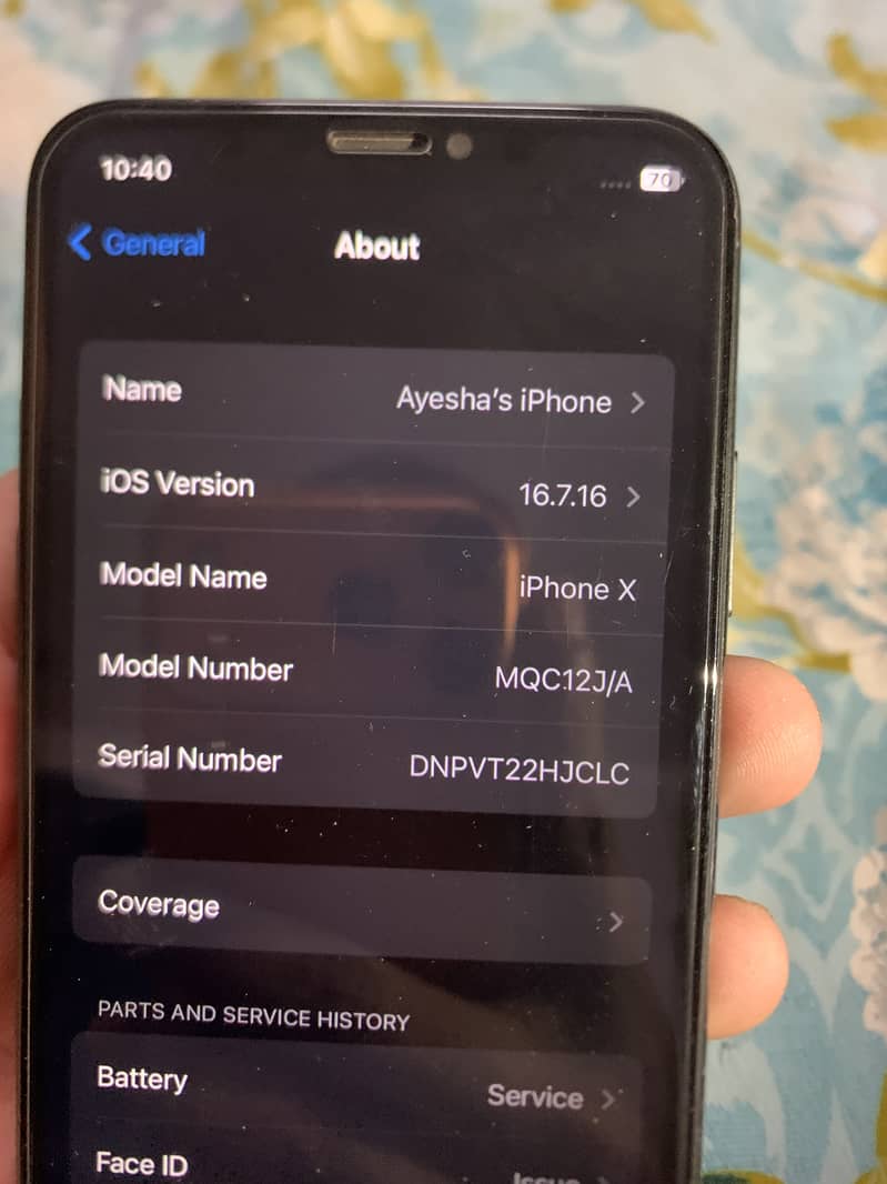 Apple iPhone X 4