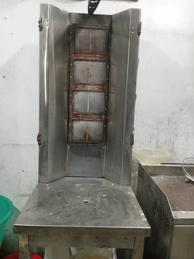 shawarma machine and hotplate