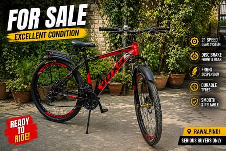 Bicycle for Sale – Excellent Condition | Smooth Ride