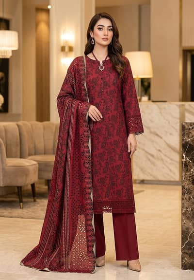 Ladies 3 Piece Suits / Ladies 2 Piece Suits / Women Dresses / Lawn