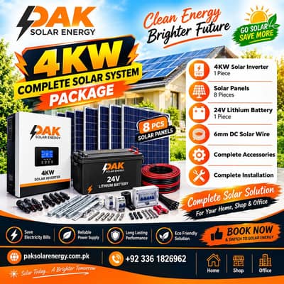 4KW Complete Solar Package
