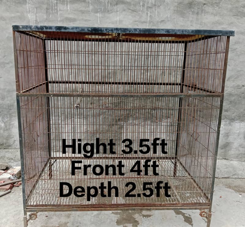 Solid Iron Cage Heavy Wire 0