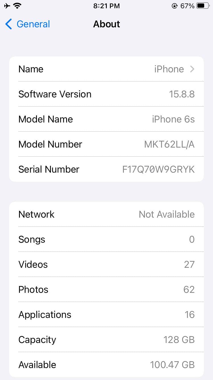 Apple iPhone 6S 4