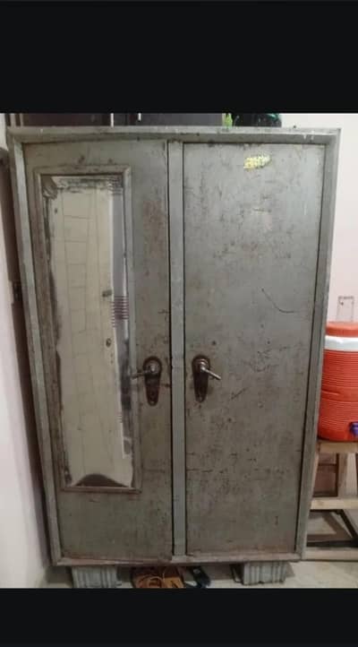 metal wardrobe