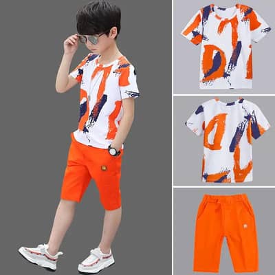 Boys Winter Hoodie Tracksuit 4-8 Years-GaramSoft Fleece
