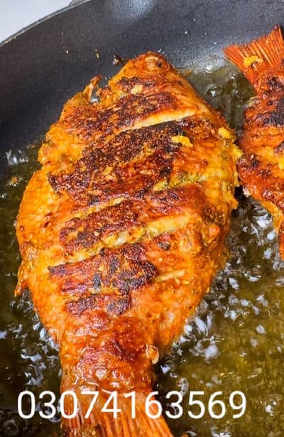 Im fry  Fish BBQ chef