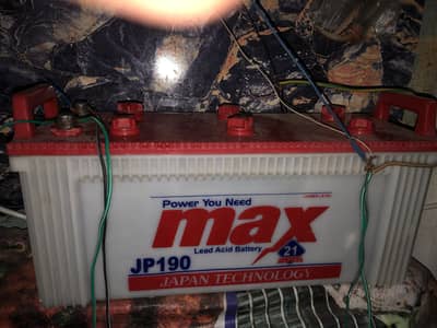 Max 190 amp