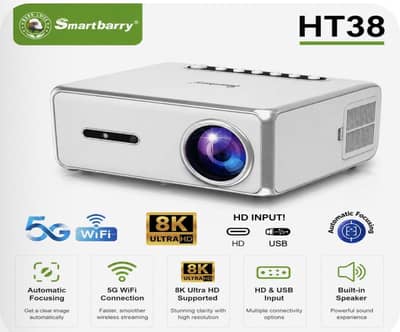 Smartbarry HT38 8k Home projector