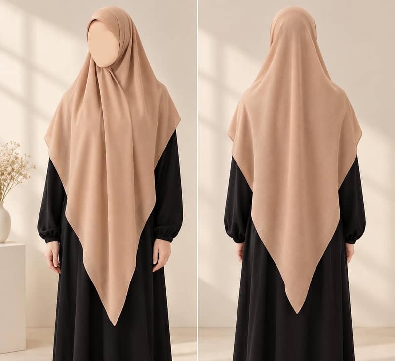Square/Triangle Hijab 1