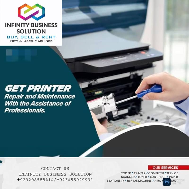 RANT A PRINTER AND PHTOCOPIER 1
