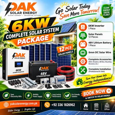 6KW Complete Solar Package