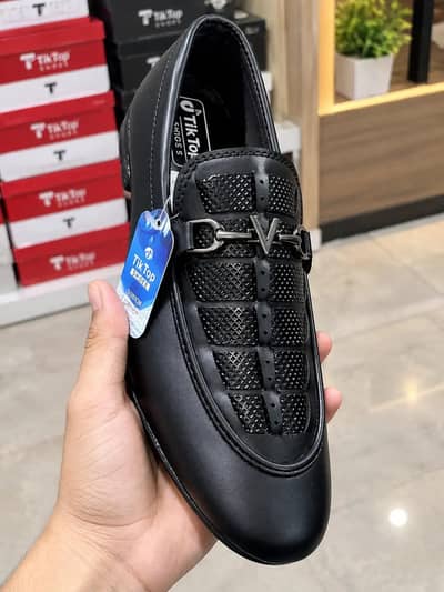 Men’s Premium Black Loafers Stylish Casual Shoes free cod