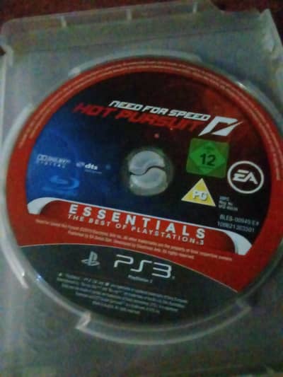 need for speed Hot persuit and toy story 3