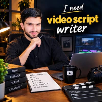 I need video script writer
