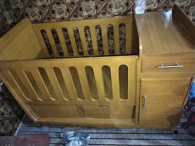 Wooden Babycot(Jhola) for kid premium quality