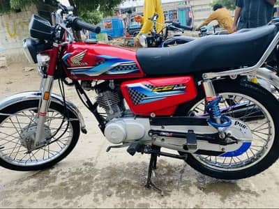 HONDA CG 125 2024 MODEL — GENUINE CONDITION